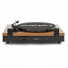 Lenco LS-300 Turntable with Speakers Bundle, Wood