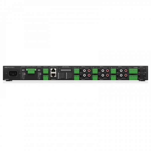 Lab Gruppen CMA602 2 x 60W 8-Channel Commercial Mixer Amplifier - Rear 1