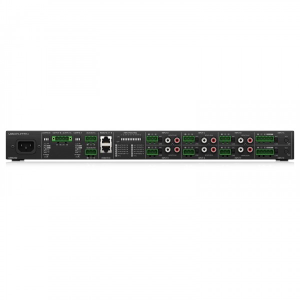 Lab Gruppen CMA602 2 x 60W 8-Channel Commercial Mixer Amplifier - Rear 2