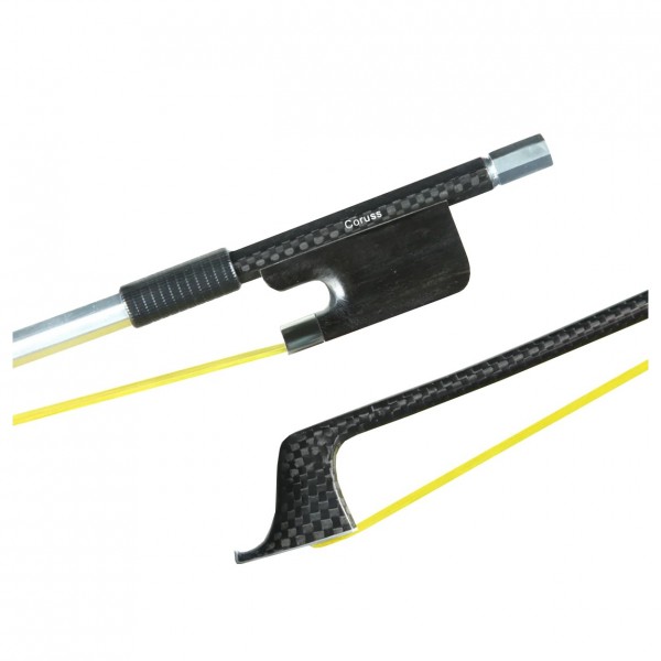 Coruss Carbon Bow for Cello 4/4 Yellow Hair