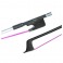 Coruss Carbon Bow for Cello, 1/4, Pink Hair