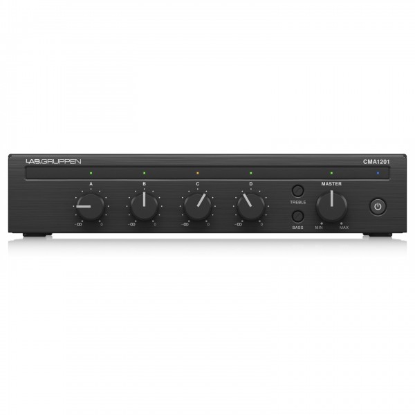 Lab Gruppen CMA1201 120W 4-Channel Commercial Mixer Amplifier - Front