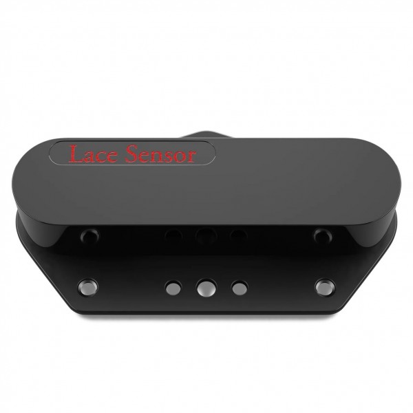 Lace Sensor Red on Tele Bridge Plate, Black Cover straight