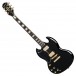 Epiphone SG Custom Left-Handed Inspired by Gibson, Ebony front