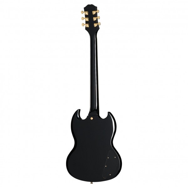Epiphone SG Custom Left-Handed Inspired by Gibson, Ebony back 