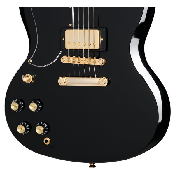 Epiphone SG Custom Left-Handed Inspired by Gibson, Ebony | Gear4music
