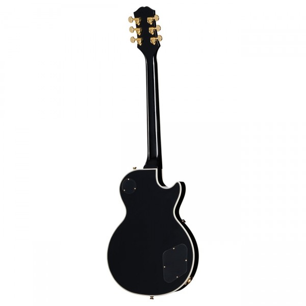 Epiphone Les Paul Custom Left-Handed Inspired by Gibson, Ebony back 