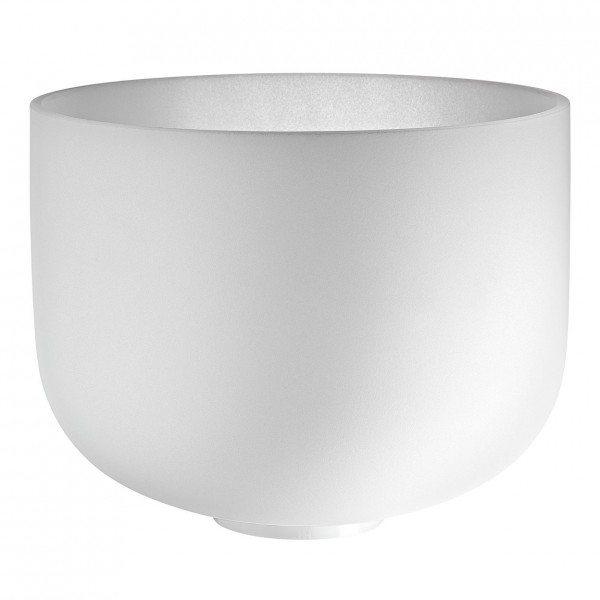 Meinl Sonic Energy 12" Crystal Singing Bowl, Note G3, 440 Hz, Throat Chakra