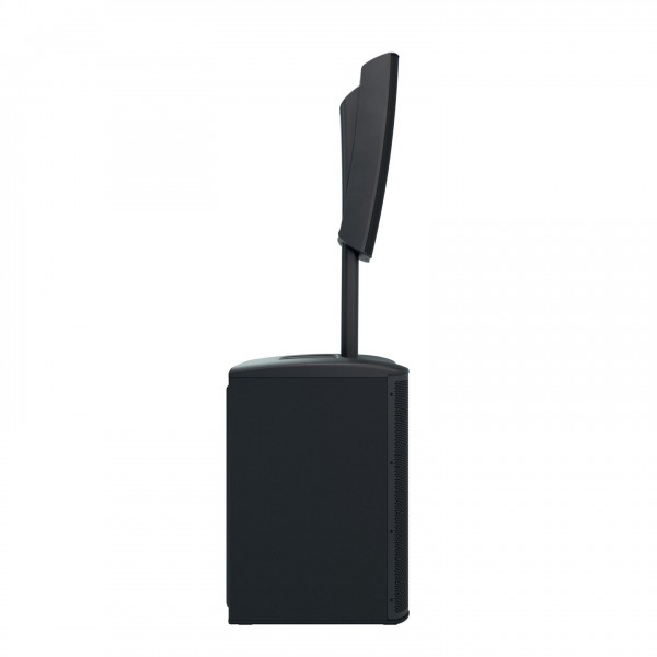 QSC KC12 Active 3-Way Column Loudspeaker System, Black - Right, Short