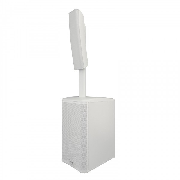 QSC KC12 Active 3-Way Column Loudspeaker System, White - Off, Left Short