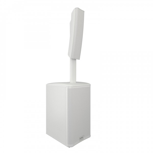QSC KC12 Active 3-Way Column Loudspeaker System, White - Off, Right Short