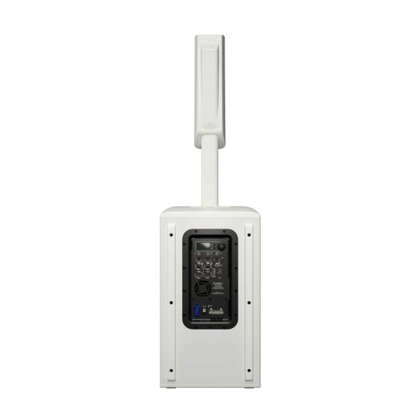 QSC KC12 Active 3-Way Column Loudspeaker System, White - Rear, Short