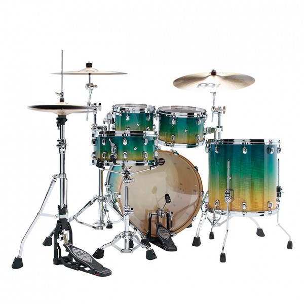 Tama Starclassic Maple 22" 4pc Shell Pack, Marine Shoreline Movingui Fade