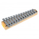 Studio 49 Nickel Plated 16 Note Diatonic Soprano Glockenspiel With Mallets