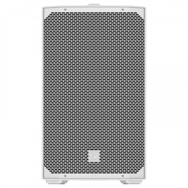 Electro-Voice Everse 12 Battery Powered PA Speaker, White - Front