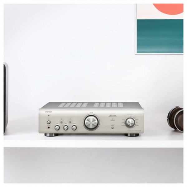 Denon PMA-600NE Integrated Stereo Amplifier with Bluetooth, Silver - lifestyle 2