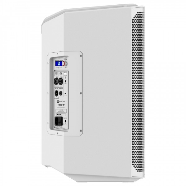 Electro-Voice Everse 12 Battery Powered PA Speaker, White - Side, Right