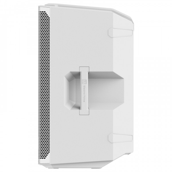 Electro-Voice Everse 12 Battery Powered PA Speaker, White - Side, Left