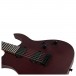 Spira Guitars S-400 MWR, Satin Wine Red - Body, Angled 1