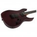 Spira Guitars S-400 MWR, Satin Wine Red - Body, Angled 2