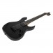 Spira Guitars S-407 MBK, Satin Black - Full, Angled