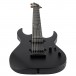 Spira Guitars S-407 MBK, Satin Black - Vertical