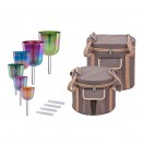 Meinl Sonic Energy Set de 6 cuencos cantores de cristal Essence Solfeggio