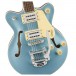 Gretsch G2655T Streamliner Center Block Jr. Double-Cut with Bigsby, Laurel Fingerboard, Arctic Blue - Bridge