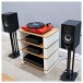Pro-Ject Juke Box E Red Turntable All-In-One Amplifier Turntable - Nearly New