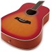 Dreadnought Acoustic Guitar by Gear4music, Cherry Sunburst