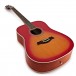 Dreadnought Acoustic Guitar by Gear4music, Cherry Sunburst