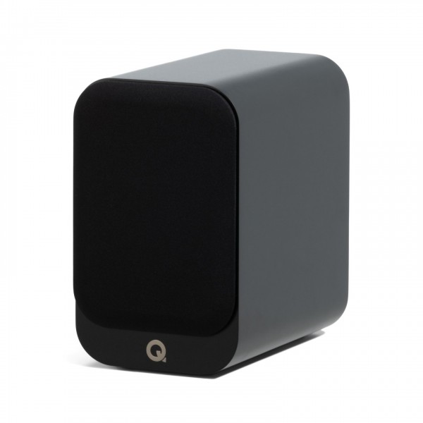 Q Acoustics 3010c Bookshelf Speakers (Pair), Satin Black grille 