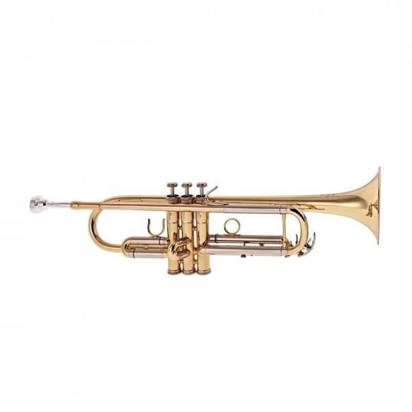 Besson BE111 New Standard Bb Trumpet, Clear Lacquer