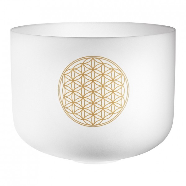 Meinl Sonic Energy 16" Flower of Life Crystal Singing Bowl, 128 Hz / C3