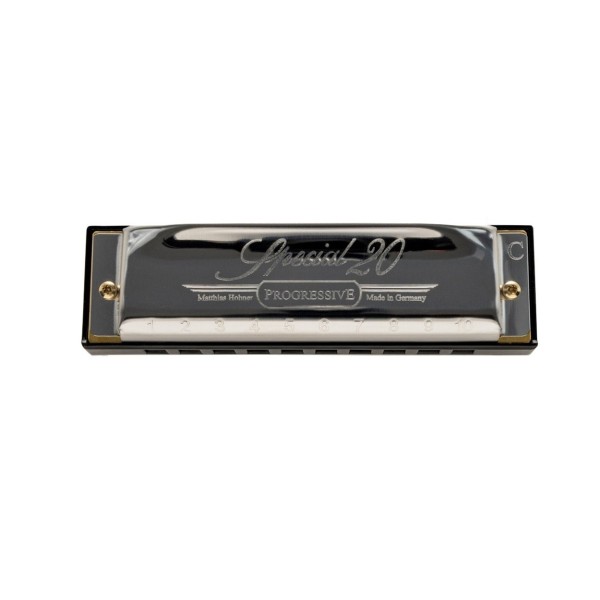 Hohner Special 20 Progressive Harmonica, D Country