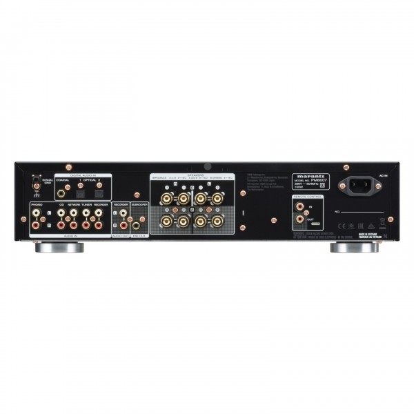 Marantz PM6007 Integrated Amplifier, Black - rear 
