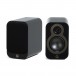 Q Acoustics 3010c Bookshelf Speakers (Pair), Satin Black - pair