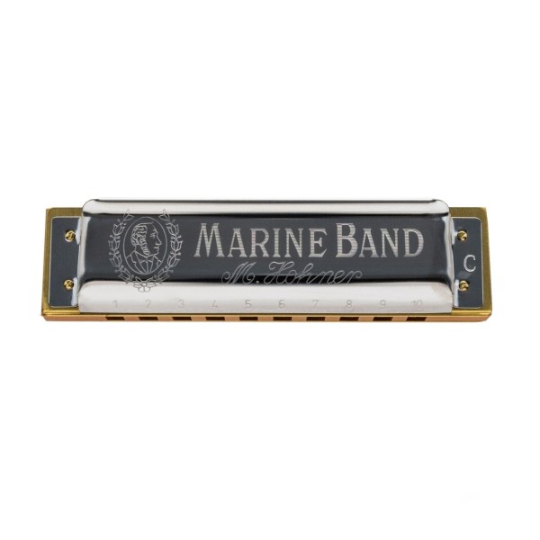 Hohner Marine Band 1896 Classic Harmonica, F Natural Minor