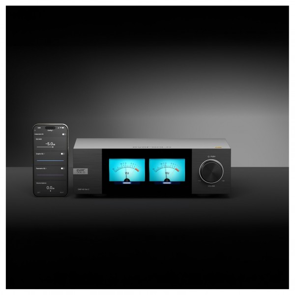 Eversolo DMP-A6 Gen 2 Streaming Music Player - lifestyle vu metre 