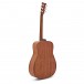 Yamaha FG800M Acoustic, Matt Natural back