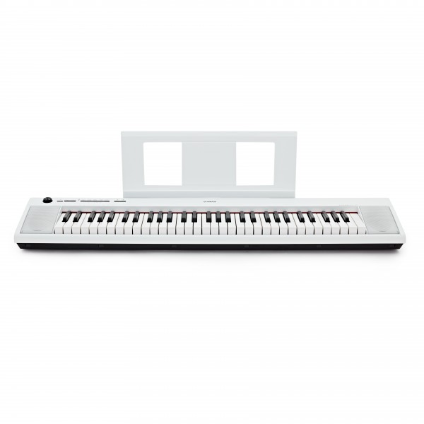 Yamaha Piaggero NP12 Portable Digital Piano, White at Gear4music