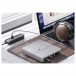FiiO DM13 Portable CD Player - Lifestyle image, being using in desktop mode