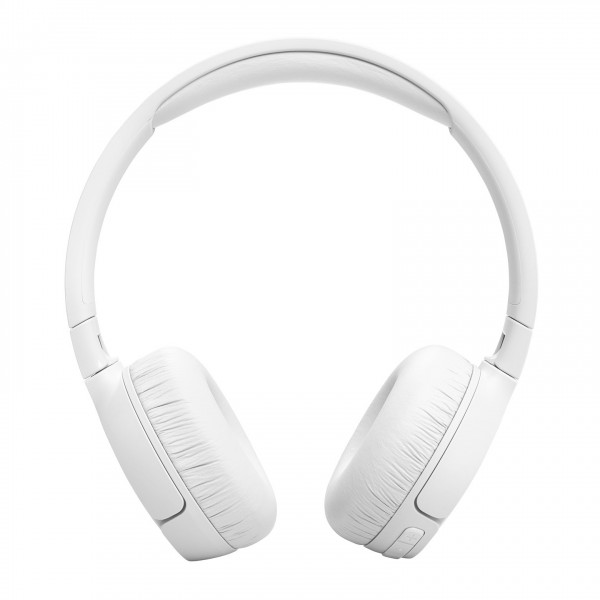 JBL Tune 670NC Wireless On-ear Headphones, White - Front