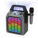 Easy Karaoke Party Hub with Light Show & Wireless Microphone - No Display