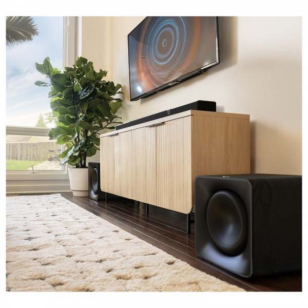 Klipsch Flexus SUB 200 Subwoofer, Black - lifestly e5 