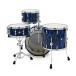 Sonor SQ2 Birch 4pc Shell Pack, Blue Tribal Veneer