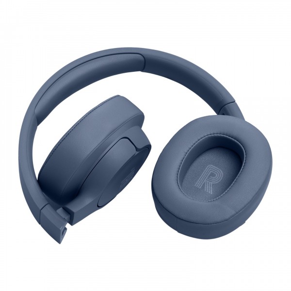 JBL Tune 770NC Wireless Over-ear Headphones, Blue - Foldable, rotatable earcups