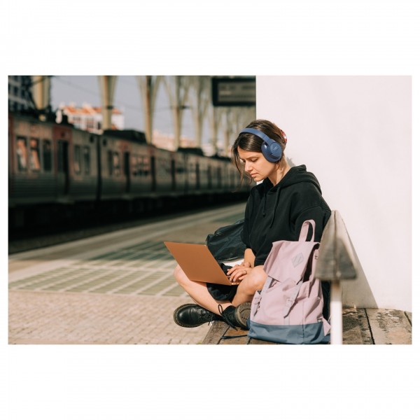 JBL Tune 770NC Wireless Over-ear Headphones - Lifestyle Image, station