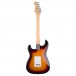 Fender Standard Stratocaster, 3-Color Sunburst back 