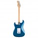 Fender Standard Stratocaster, Aqua Marine Metallic back 